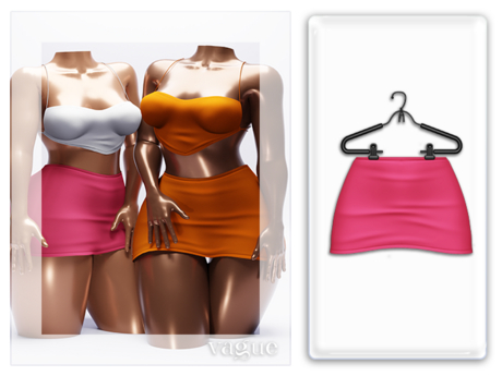 Second Life Marketplace - Vague. Gia Skirt Pink